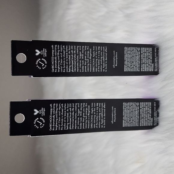 e.l.f Big Mood Mascara Mega Volume & Lifting Mascara Pitch Black 0.3 fl Oz - Picture 7 of 10